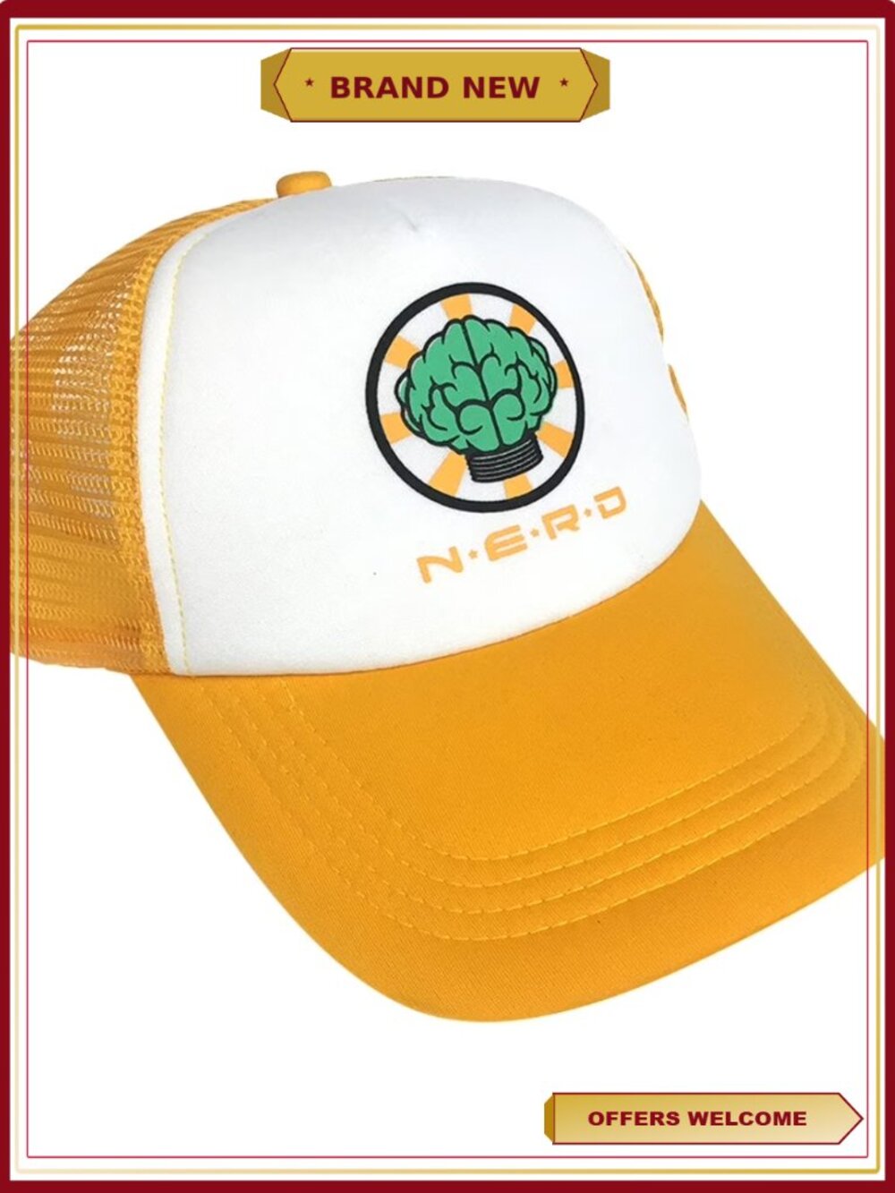 Trucker Hat Gold